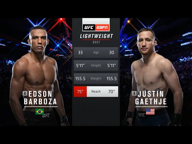 ufc 249 free fight: justin gaethje vs edson barboza